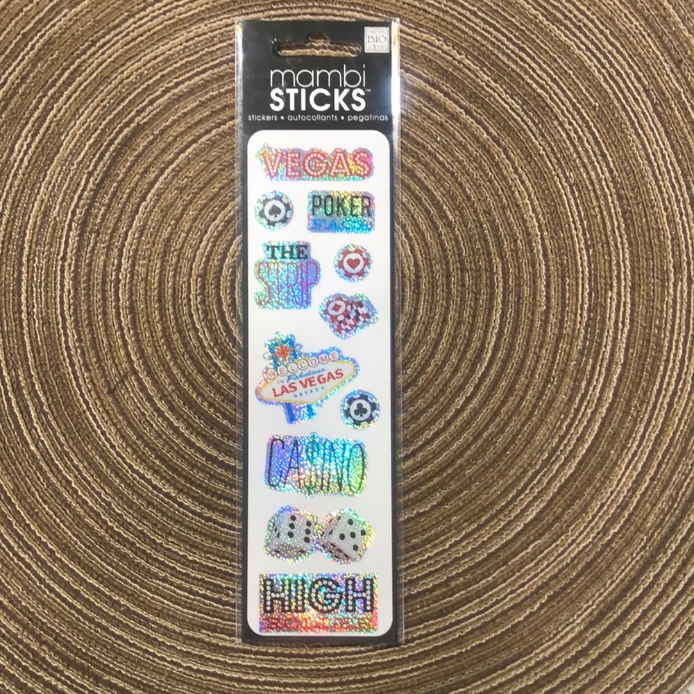 Mambi Sticks Stickers - Las Vegas